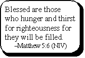 Matthew 5:6