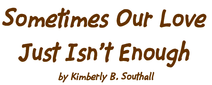 Sometimes Our Love Just Isn't Enough--by Kimberly B. Southall